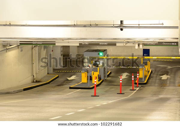 Large Underground Parking Garage Old Town Stock Photo Edit Now