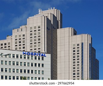 Large Urban Hospital Building