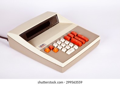 Large Vintage Calculator