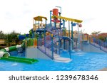 Large water park for water playing