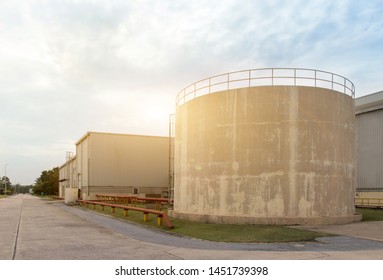 Large water tank for fire fighting in industrial process,safety first  
 - Powered by Shutterstock