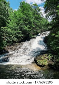 Large Waterfall In Northeastern Pennsylvania 