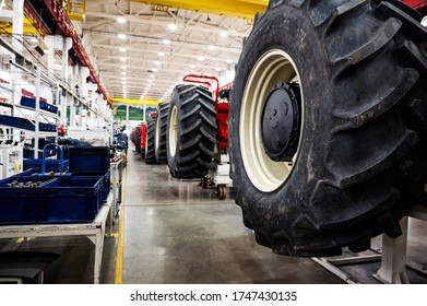 large wheels for tractors and kamaz to a factory