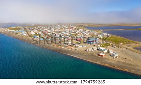 The largest city of the North Slope Borough in the U.S. state of Alaska and is located north of the Arctic Circle. It is one of the northernmost public communities in the world