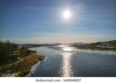 Þingvallavatn, The Largest Natural Lake Of Iceland