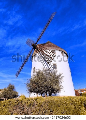 The largest windmill in the world, sitted in Valdepenas, Spain