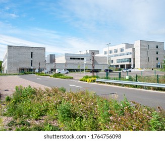 Largs, Scotland, UK - June 23, 2020: Largs Academy The New £50m Super Build Secondary School  Completed Around 2018. The Campus Serves The Towns Of Largs, Fairlie, Skelmorlie And Cumbrae.