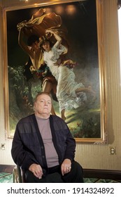 Larry Flynt, The King Of Porn, Is Photographed In His Beverly Hills Office On November 19, 2008. 