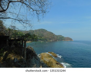 Las Caletas, A Beach Located South Of Puerto Vallarta. Only Accessible By Boat And Nowadays Only Through A Local Tour Operator.