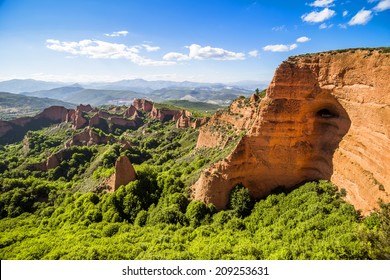 Las Medulas Ancient Roman Mines, UNESCO, Leon, Spain 