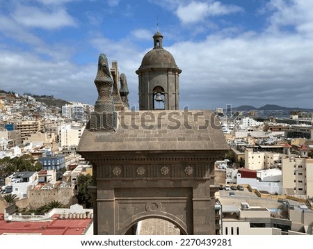 Las Palmas City Europe Island Architecture Rooftop Panorama
