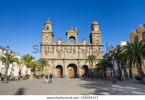 Las Palmas Gran Canaria Canary Islands Stock Photo Edit Now 258585557