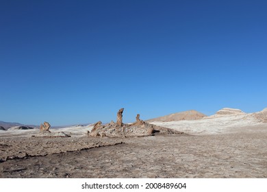 Las Tres Marias (Three Marias) At Moon Valley (Valle De La Luna) Near San Pedro De Atacama, Antofagasta, Chile