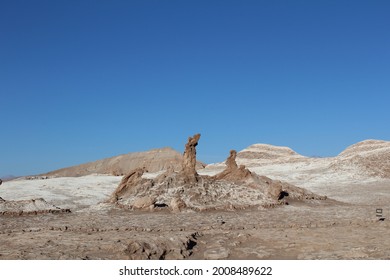 Las Tres Marias (Three Marias) At Moon Valley (Valle De La Luna) Near San Pedro De Atacama, Antofagasta, Chile