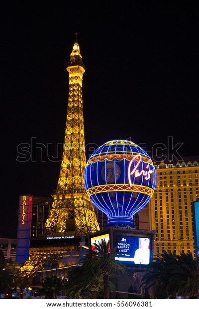 LAS VEGAS - 2014, JUNE, 18:  Famous Paris Hotel in\
Las Vegas