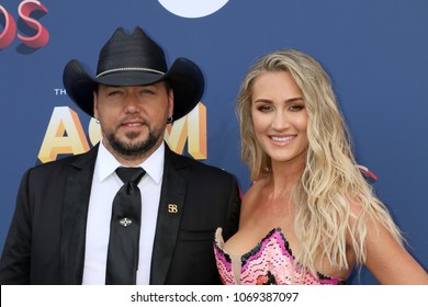 LAS VEGAS - APR 15:  Jason Aldean at the Academy of Country Music Awards 2018 at MGM Grand Garden Arena on April 15, 2018 in Las Vegas, NV