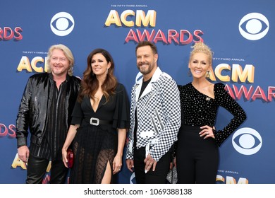 LAS VEGAS - APR 15:  Little Big Town at the Academy of Country Music Awards 2018 at MGM Grand Garden Arena on April 15, 2018 in Las Vegas, NV