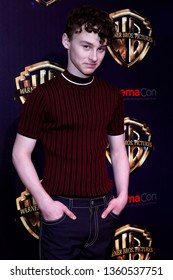 LAS VEGAS - APR 2:  Wyatt Oleff At The 2019 CinemaCon - Warner Bros At The Caesars Palace On April 2, 2019 In Las Vegas, NV