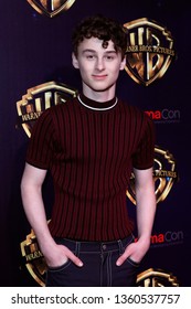 LAS VEGAS - APR 2:  Wyatt Oleff At The 2019 CinemaCon - Warner Bros At The Caesars Palace On April 2, 2019 In Las Vegas, NV