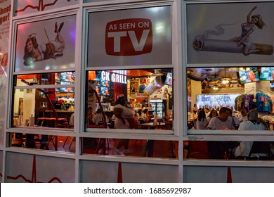 Las Vegas, APR 29, 2017 - Exterior View Of The Special Heart Attack Grill Resturant