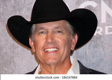 LAS VEGAS - APR 6:  George Strait At The 2014 Academy Of Country Music Awards - Arrivals At MGM Grand Garden Arena On April 6, 2014 In Las Vegas, NV