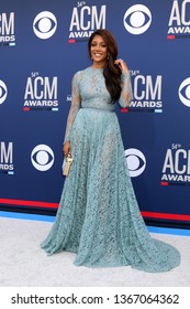 LAS VEGAS - APR 7:  Mickey Guyton At The 54th Academy Of Country Music Awards At The MGM Grand Garden Arena On April 7, 2019 In Las Vegas, NV