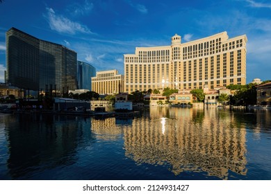 Las Vegas, AUG 5 2015 - Sunny View Of The Bellagio Hotel And Casino