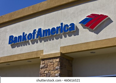 Las Vegas - Circa July 2016: Bank of America Bank and Loan Branch. Bank of America is a Banking and Financial Services Corporation III