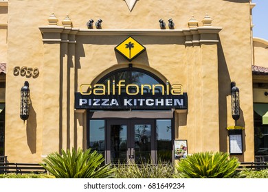 Las Vegas - Circa July 2017: California Pizza Kitchen Casual Restaurant. CPK Serves Innovative Pizzas Like BBQ And BLT  