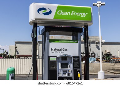 Las Vegas - Circa July 2017: Clean Energy Fuels Natural Gas Station. Clean Energy distributes Compressed natural gas (CNG) and Liquefied Natural Gas (LNG) I