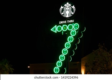 Las Vegas - Circa June 2019: Starbucks Retail Coffee Store. Starbucks Serves Coffee And Pumpkin Spice Lattes II