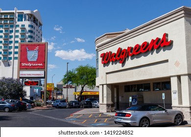 Las Vegas - Circa June 2019: Walgreens Retail Location. Walgreens has signed partnerships to collaborate on in-store health services VI