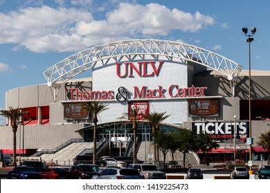 Las Vegas - Circa June 2019: Thomas And Mack Center At The University Of Nevada At Las Vegas. UNLV Offers More Than 350 Degrees In Varying Fields III