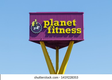 Las Vegas - Circa June 2019: Planet Fitness Local Gym And Workout Center. Planet Fitness Markets Itself As A Judgment Free Zone II