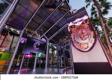 Las Vegas, DEC 18, 2020 - Exterior View Of The Cosmopolitan