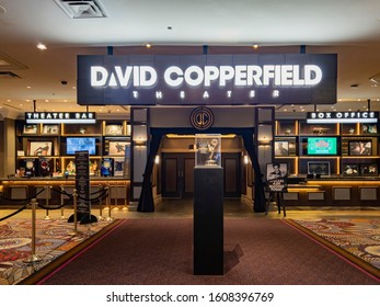 Las Vegas, DEC 28: David Copperfield Theater Of The Famous MGM Grand On DEC 28, 2019 At Las Vegas, Nevada