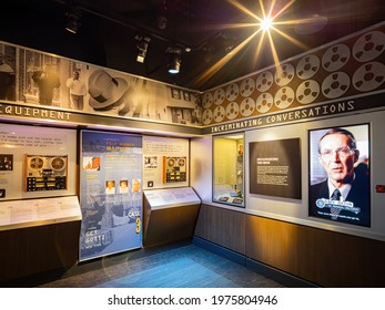 Las Vegas, FEB 15, 2021 - Interior View Of The Mob Museum