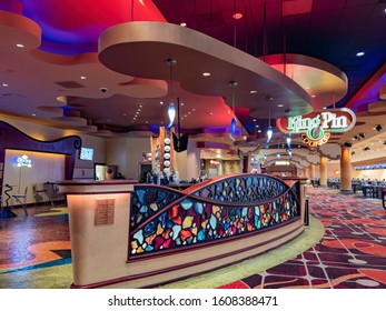 Las Vegas, JAN 3: Strike Zone, Bowling Center Of The Famous Sunset Station Hotel And Casino On JAN 3, 2020 At Las Vegas, Nevada