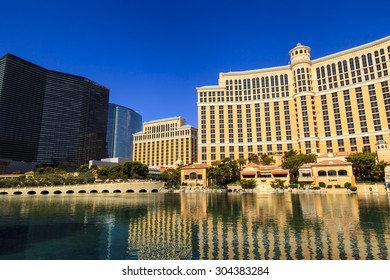 LAS VEGAS - JULY 8, 2015 - The Bellagio Hotel Recently Completed A $165 Million Dollar Remodel Of All 3,933 Rooms And Recently Awarded  AAA Five Diamond Award For The 14th Consecutive Year In A Row.