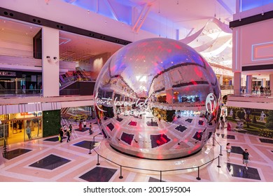 Las Vegas, JUN 28, 2021 - Interior View Of The Resorts World Casino