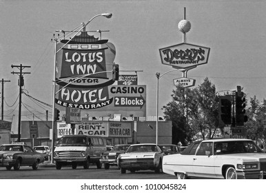 Las Vegas June22 1979 Lotus Inn Stock Photo Edit Now