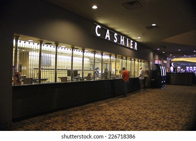 Las Vegas Luxor Hotel Casino Cashier On October 2014