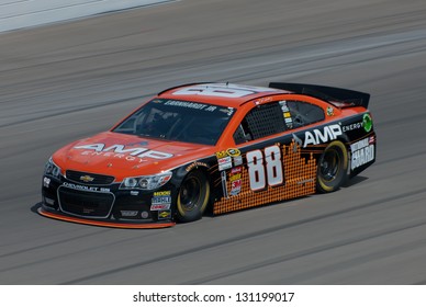 LAS VEGAS - MAR 09: Dale Earnhardt Jr At The Nascar Kobalt 400 In Las Vegas, NV On Mar 09, 2013