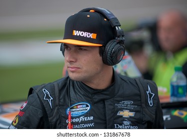 LAS VEGAS - MAR 09: Nelson Piquet Jr At The Nascar Sams Town 300 In Las Vegas, NV On Mar 09, 2013