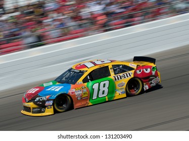 LAS VEGAS - MAR 10: Kyle Busch At The Nascar Kobalt 400 In Las Vegas, NV On Mar 10, 2013