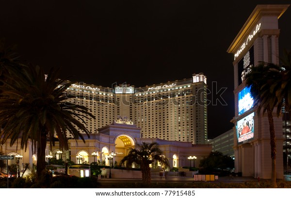 Las Vegas March 21 Monte Carlo Stock Photo Edit Now 77915485