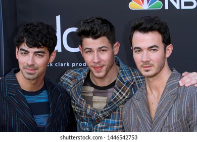 LAS VEGAS - MAY 1:  Joe Jonas, Nick Jonas, Kevin Jonas, Jonas Brothers at the 2019 Billboard Music Awards at MGM Grand Garden Arena on May 1, 2019 in Las Vegas, NV