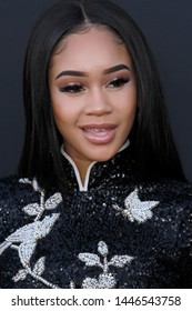 LAS VEGAS - MAY 1:  Saweetie At The 2019 Billboard Music Awards At MGM Grand Garden Arena On May 1, 2019 In Las Vegas, NV