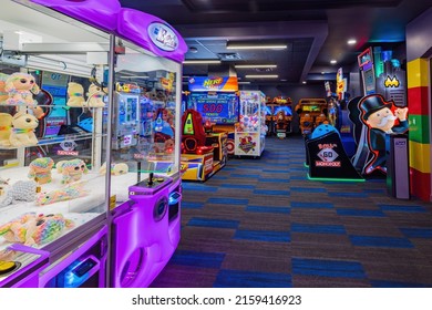 Las Vegas, MAY 13 2022 - Arcade Game Center In Westgate Las Vegas Resort And Casino