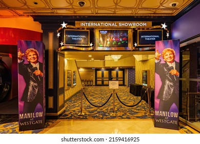 Las Vegas, MAY 13 2022 - International Showroom In Westgate Las Vegas Resort And Casino